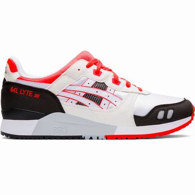 Asics Gel-Lyte III - Miesten Tennarit - Valkoinen/Koralli